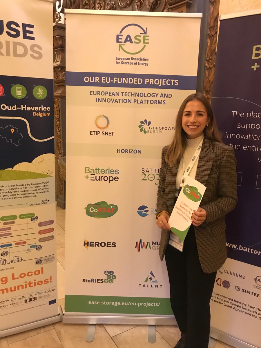 Cofbat_H2020's tweet photo. Are you attending the #ESGC2022? Then do not forget to visit #CoFBAT booth! Our colleague Claire from @EASE_ES is ready to answer all your questions regarding the project! https://t.co/8KpHUnsc9N