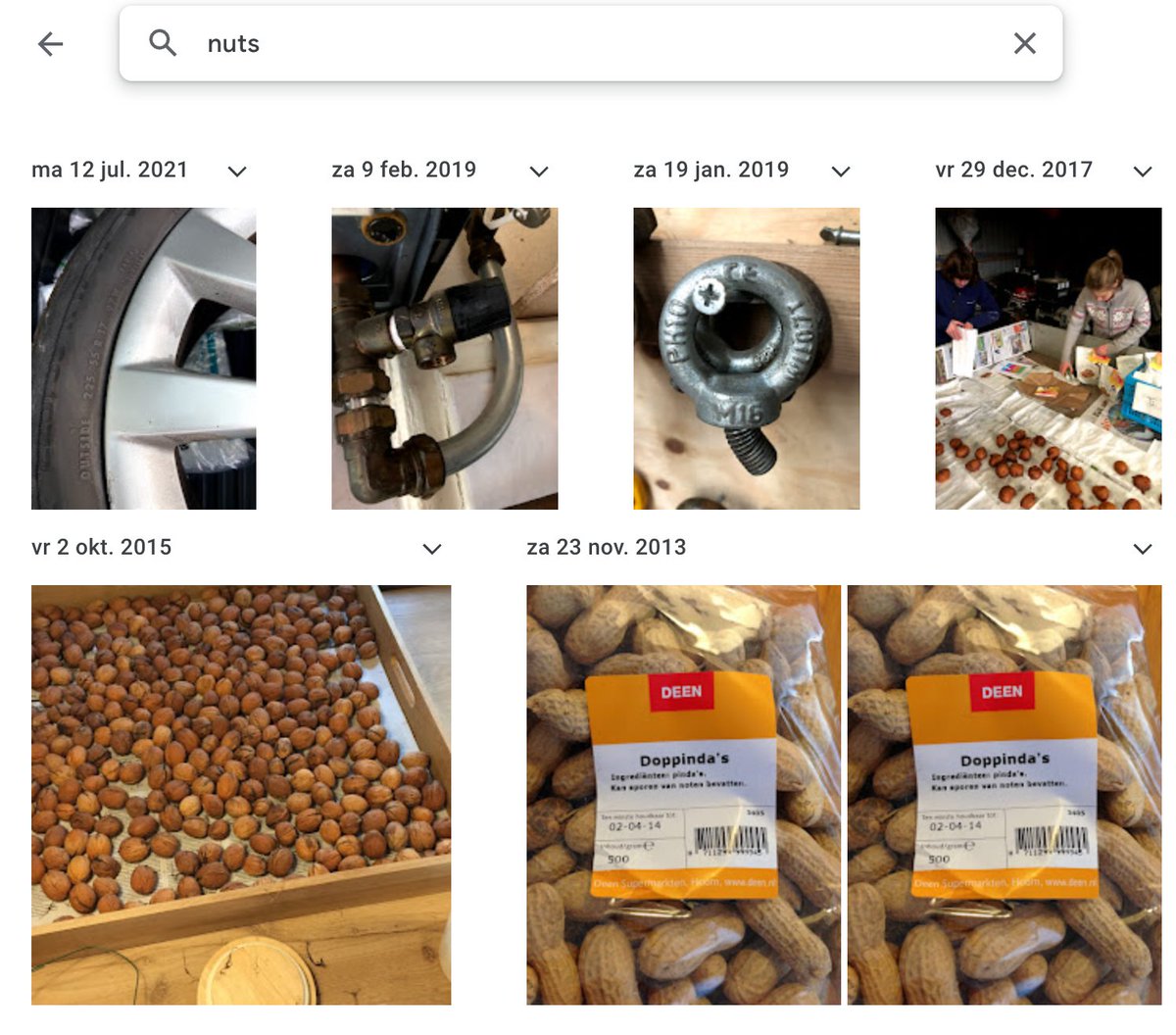 anneveling's tweet photo. Searched for a walnut picture in my Google Photos to use in a presentation. Love the search in #googlephotos. https://t.co/oxJCqKSYbA