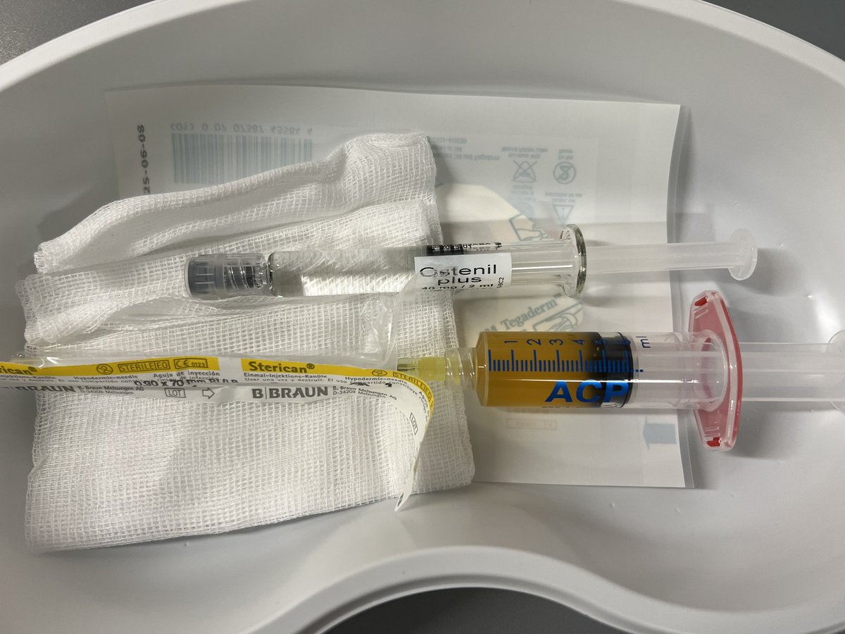 SportklinikBern's tweet photo. Double action for #kneearthritis #arthrexprp #ostenilplus #kneearthritistreatment https://t.co/8FRz4p4Ddg