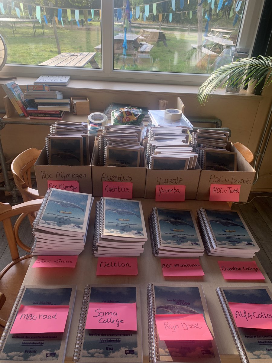 Zo goed als klaar voor Festival der Creativiteitsorde #terschelling <a href="/Consortium_v_I/">Consortium voor Innovatie</a>