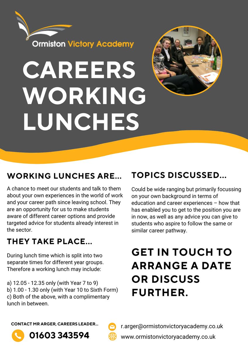 Careers @ Ormiston Victory Academy tweet media