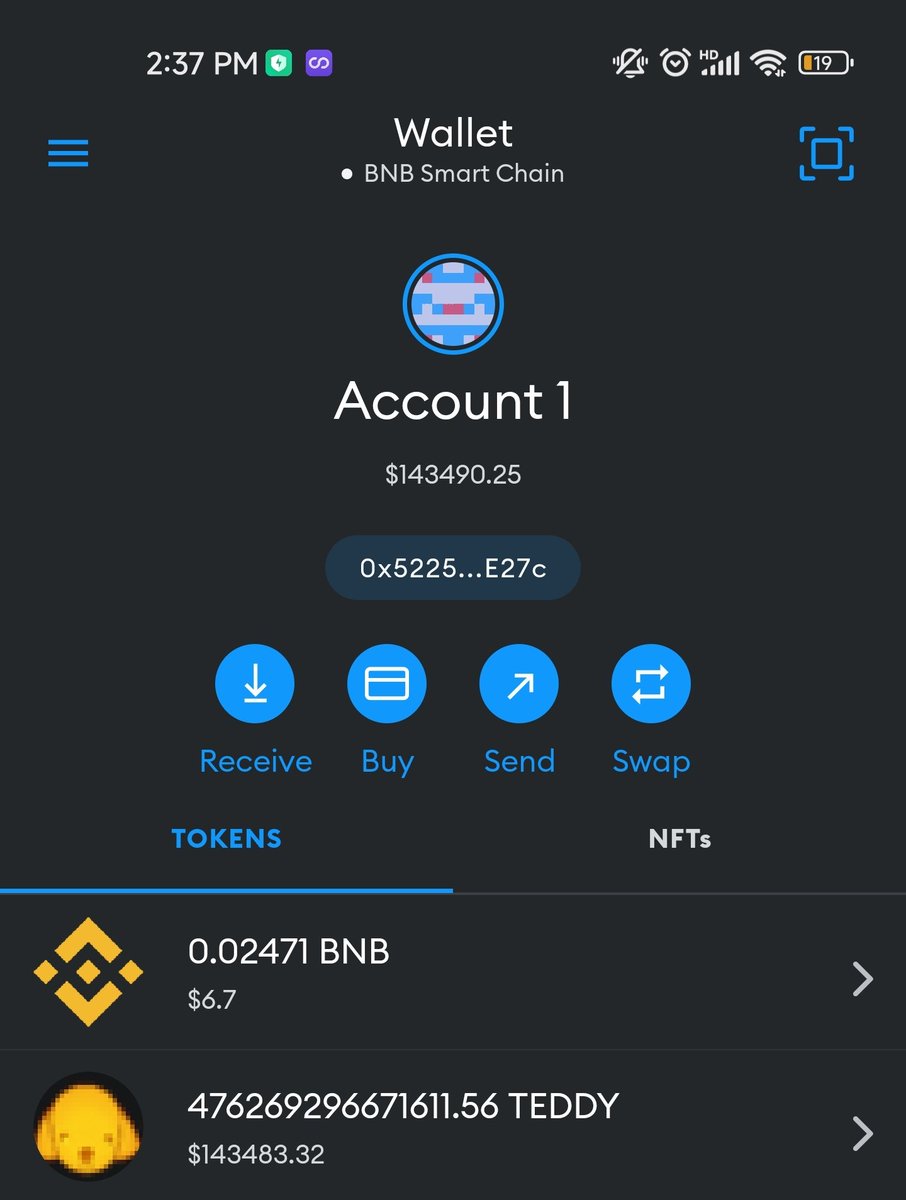 VernSitha's tweet photo. Who still holding it? Let's party go go go! @TeddydogeV1 @DRAC_Network @Teddydoge1 https://t.co/wMqD2TxEt2