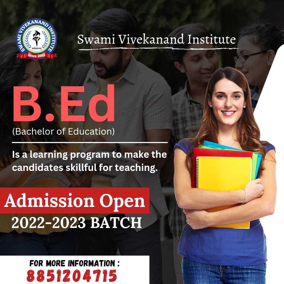 SviInstitute's tweet photo. Enroll now for B.Ed admission because we offer government-approved colleges. The best opportunity for a reasonable price with EMI Facility. Hurr up
Fore more info - 8851204715
Web-: https://t.co/IDQi7CkMT8
#bachelor #bachelorette #bachelornation https://t.co/1ABj0mZCSZ