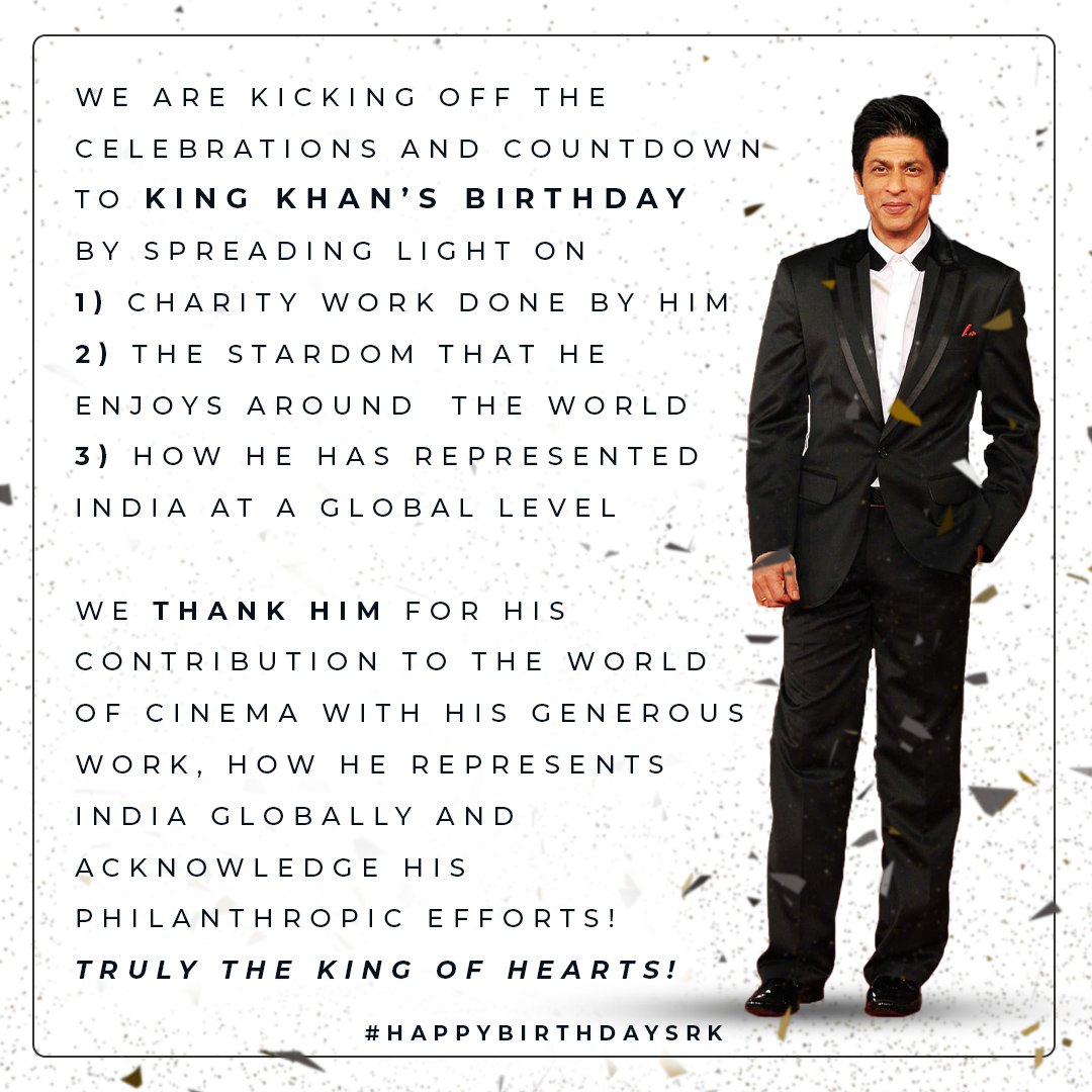 SRKUniverse's tweet photo. Apna Time Shuru! 
#ShahRukhKhan
#21DaysToSRKDay https://t.co/vEjZzV7ED9