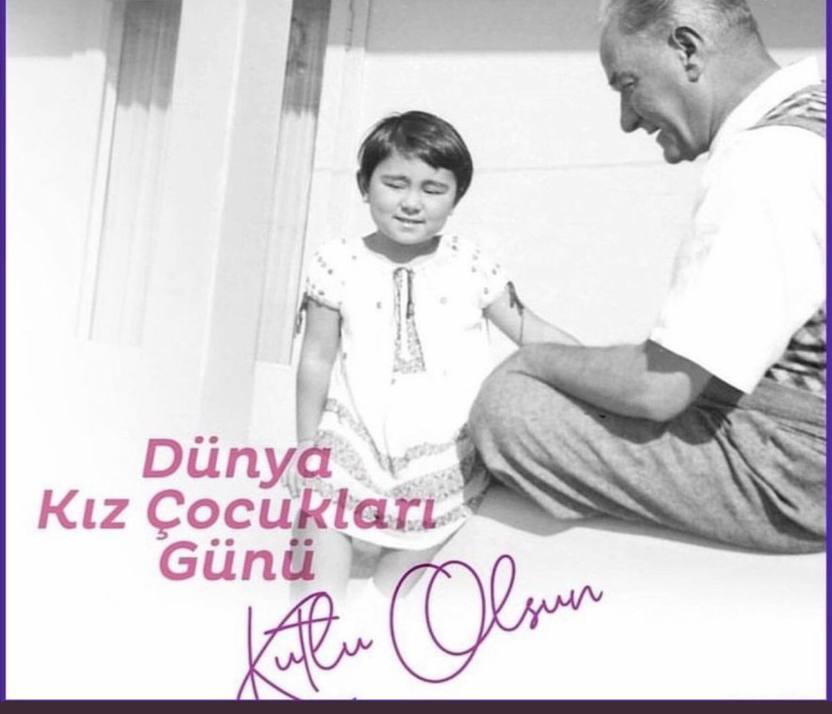 Okuyan ve sevgiyle büyüyen her kız çocuğu yarınlar için bir umuttur. Aydınlık yarınları kızlarımızla el ele kuracağız! Bugün Dünya Kız Çocukları Günü… <a href="/tcmeb/">Millî Eğitim Bakanlığı</a> <a href="/MersinMEM/">Mersin İl Millî Eğitim Müdürlüğü</a> <a href="/AdemKoca46/">Adem Koca</a> <a href="/AkdenizilceMem/">Akdeniz İlçe Milli Eğitim Müdürlüğü</a> <a href="/AdemSimsek33/">Adem ŞİMŞEK</a> #DunyaKızcocuklarıGunu