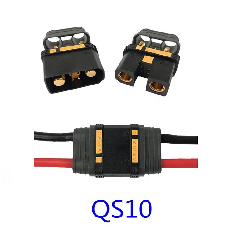 QS10 heavy-duty spark-proof connector male and female 240A high current connection 4AWG wire,If you need can feel free to contact me:
Web:youweitec.en.alibaba.com 
Wechat/Whatapp:+8613360648389
Email:sale02@youweic.com