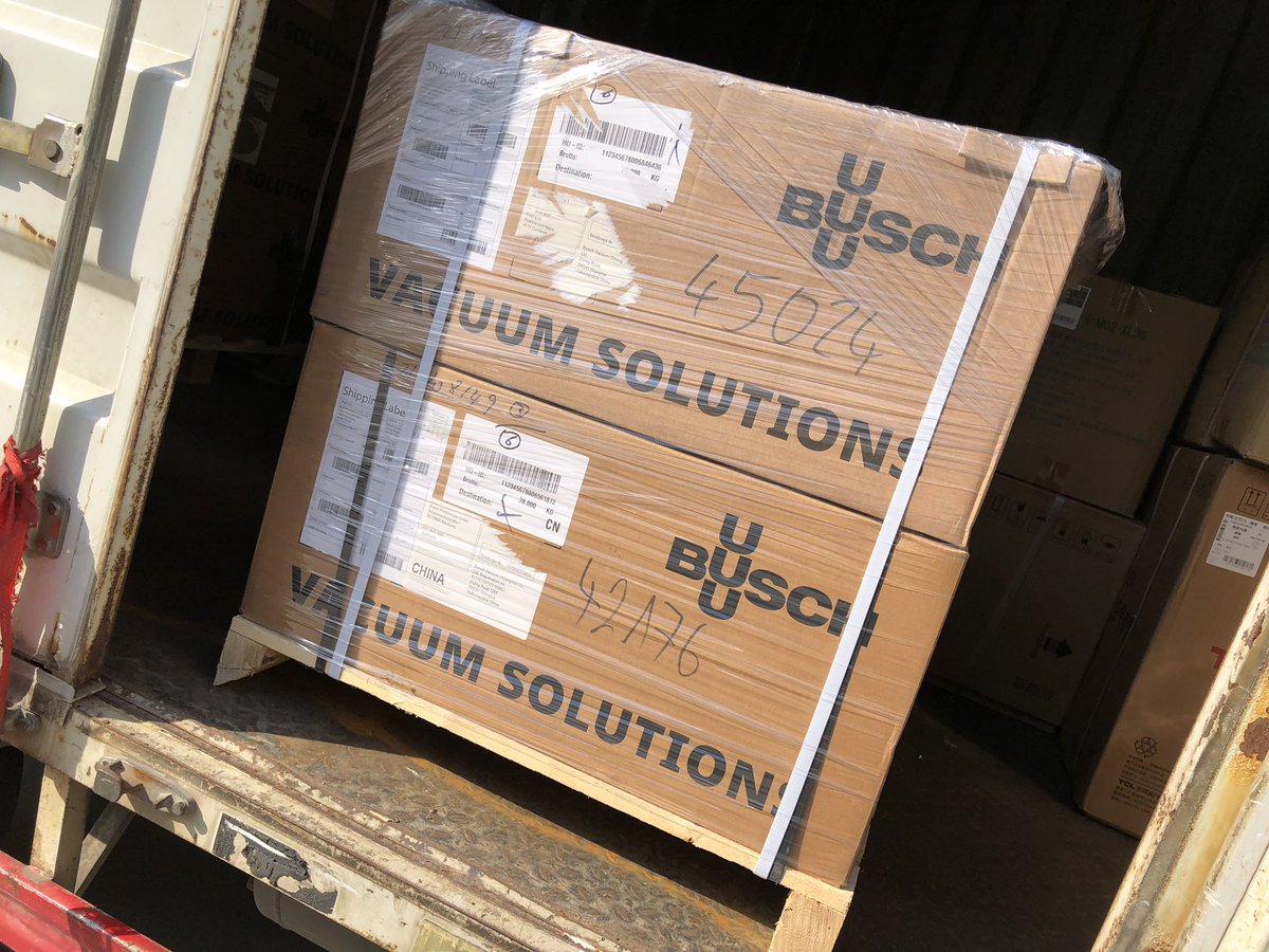 WECANPAKMIKE's tweet photo. Busch vacuum pump shipping R5RA 0040F RA0063F RA0100F better vacuum better packaging #wecanpak #vacuummachine #vacuumpacker #vacuumpump #buschpump #busch #pump https://t.co/pIa05LCTc3