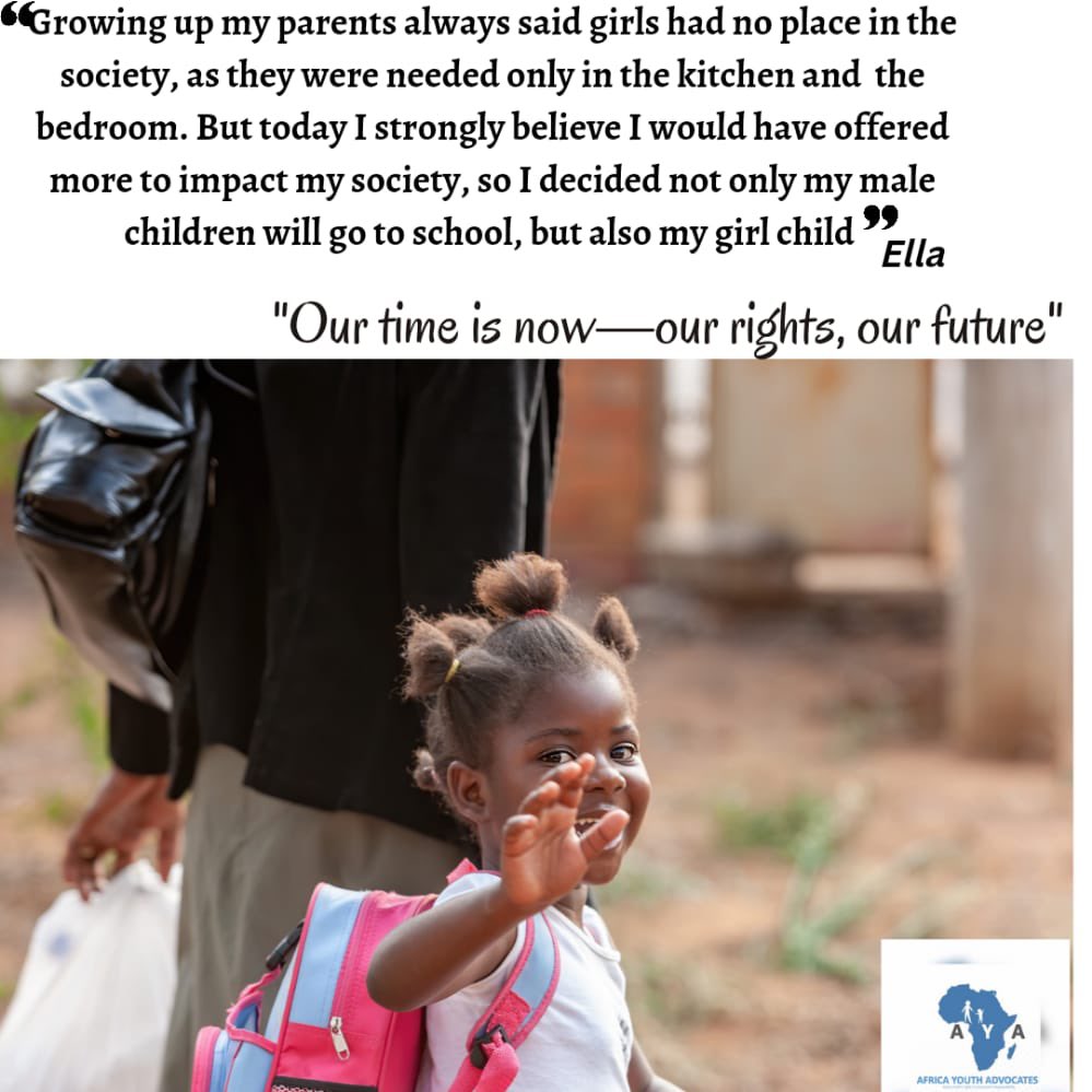 youthforallorg's tweet photo. RT if you agree Ella and all girls have a right to Sanitation, Education, Health and to enjoy the highest attainable standard of physical and mental Health. @GirlsEdSS @YouthEqual @UNFPACameroon @UNFPATanzania @PetriderPaul @Rio_Paul @SalhaBintiAziz @Arthurmic @LukaloDora https://t.co/f9bBip1TuE