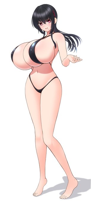 相も変わらず際どい水着ばかりな麗衣華の落書き 