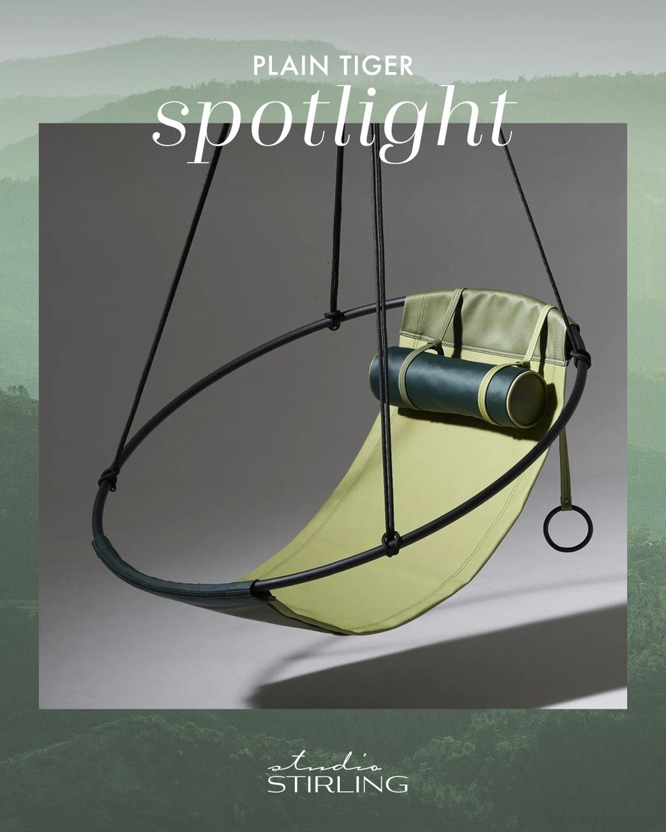 PlainTiger_co's tweet photo. Plain Tiger Spotlight: Studio Stirling⁠ 🇿🇦 
Recognized globally for their luxury, handmade style.
Beautiful hanging swing seats, hammocks &amp; lounges are the passion of Studio Stirling.

Discover their story 💫 https://t.co/muGK2iBzWd
https://t.co/BkcUR0Mby3 https://t.co/PyJX1HxFlH