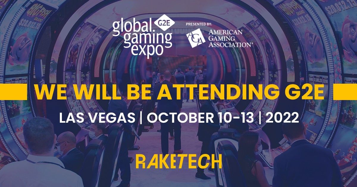 We are now present at this year's Global Gaming Expo. Arrange a chat with us; please contact your account manager! 📱📱

globalgamingexpo.com

#G2E #Globalgamingexpo #raketech #teamraketech #AGA