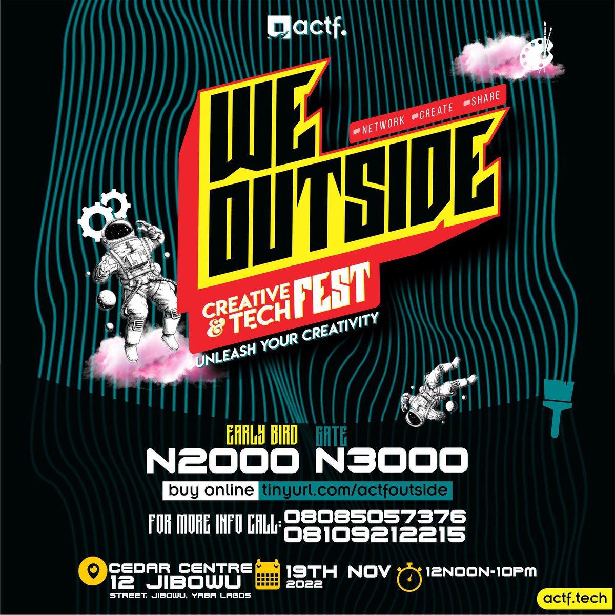 tumiyka's tweet photo. Tickets are out now!!🤩Meet fellow techs and creatives, share and brainstorm ideas. Learn with others and to top it all up, have fun too.🥂Purchase tickets here: https://t.co/FcdbKfchk9 https://t.co/2nOGKS7FPH