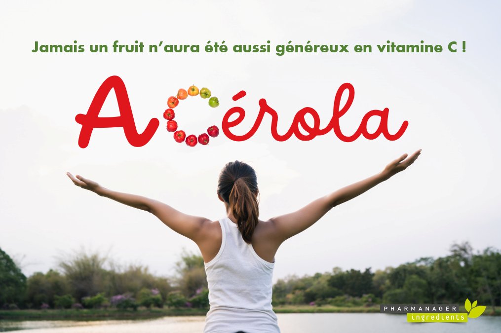 🔎La demande en #acérola a augmenté pour son intérêt sur la #santé. Il est connu pour sa teneur élevée en #vitamine C conférant un fort pouvoir antioxydant. C'est un des fruits les plus riches en vitamine C ! Celle-ci contribue au fonctionnement normal du système immunitaire.