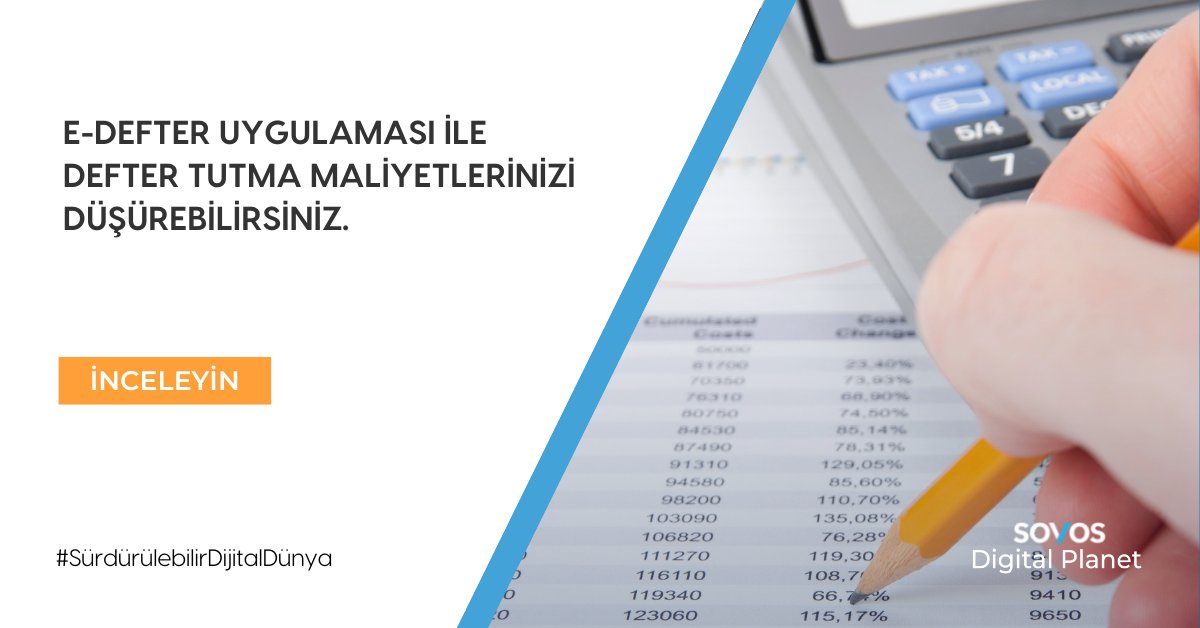 E-Defter uygulaması ile noter tasdik masraflarınızı ortadan kaldırarak maliyetlerinizi düşürebilirsiniz.​

Detaylı bilgi için linke tıklayın: bit.ly/3GiZQh5​

#edönüşüm