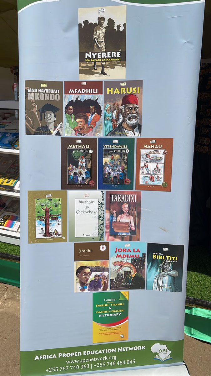 "Books galore" 

Umekisoma kipi hapo? 

Credit to <a href="/NahidaEsmail/">N Esmail</a>