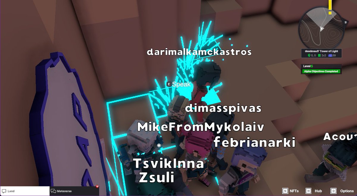 KeanaWolf's tweet photo. @TheSandboxGame @deadmau5 Uwuuuu I just participated in the #SandboxAlphaS3Giveaway for a chance to win 500 SAND! Found George from the Metaglitch in @deadmau5's Tower of Light, check out my screenshot below!
👇 https://t.co/XuMEZxRplx