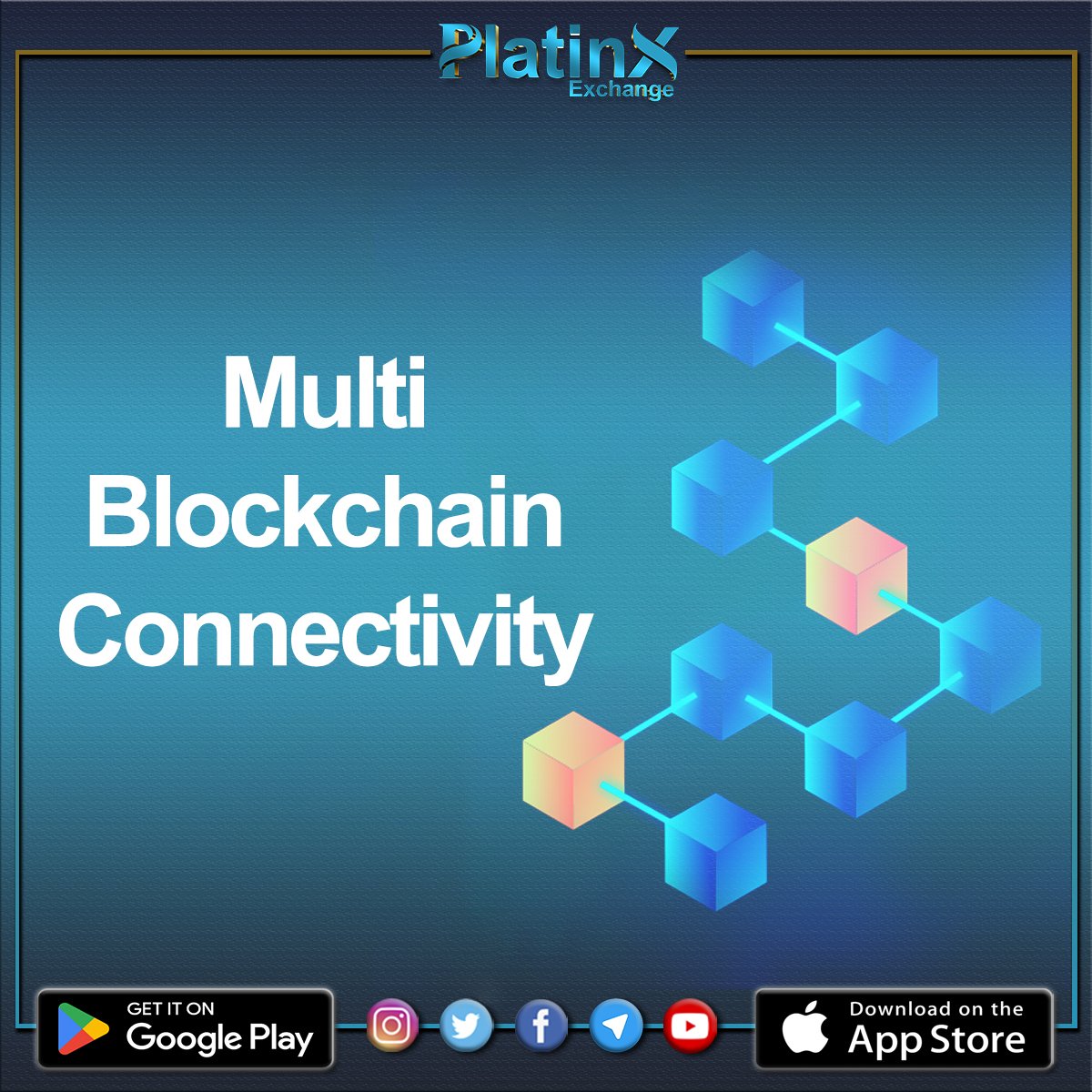 PlatinXExchange's tweet photo. With #PlatinXExchange get multi-blockchain #connectivity and features of #multiple #trading platforms at one place.
.
.
Learn more: https://t.co/8ob6KG4HxB
.
.
#cryptoexchange #tradingcrypto #tradingtoken #BLOCKCHAIN #MultiChain #trades #cryptomarket #Technology #solutions https://t.co/IE383FS0iZ