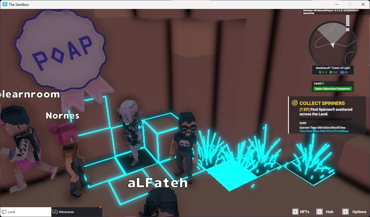 yamaha1280's tweet photo. @TheSandboxGame @deadmau5 I just participated in the #SandboxAlphaS3Giveaway for a chance to win 500 SAND! Found George from the Metaglitch in @deadmau5's Tower of Light, check out my screenshot below!
👇 https://t.co/ngdF52DWT1