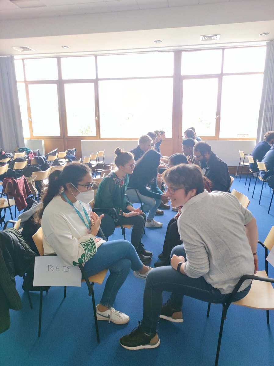 Started with an introductory speed dating session to get to know all the participants. #LAbexDoc Arbre-post doc day 2022 <a href="/UMR_IAM/">UMR IAM @umr-iam.bsky.social</a>