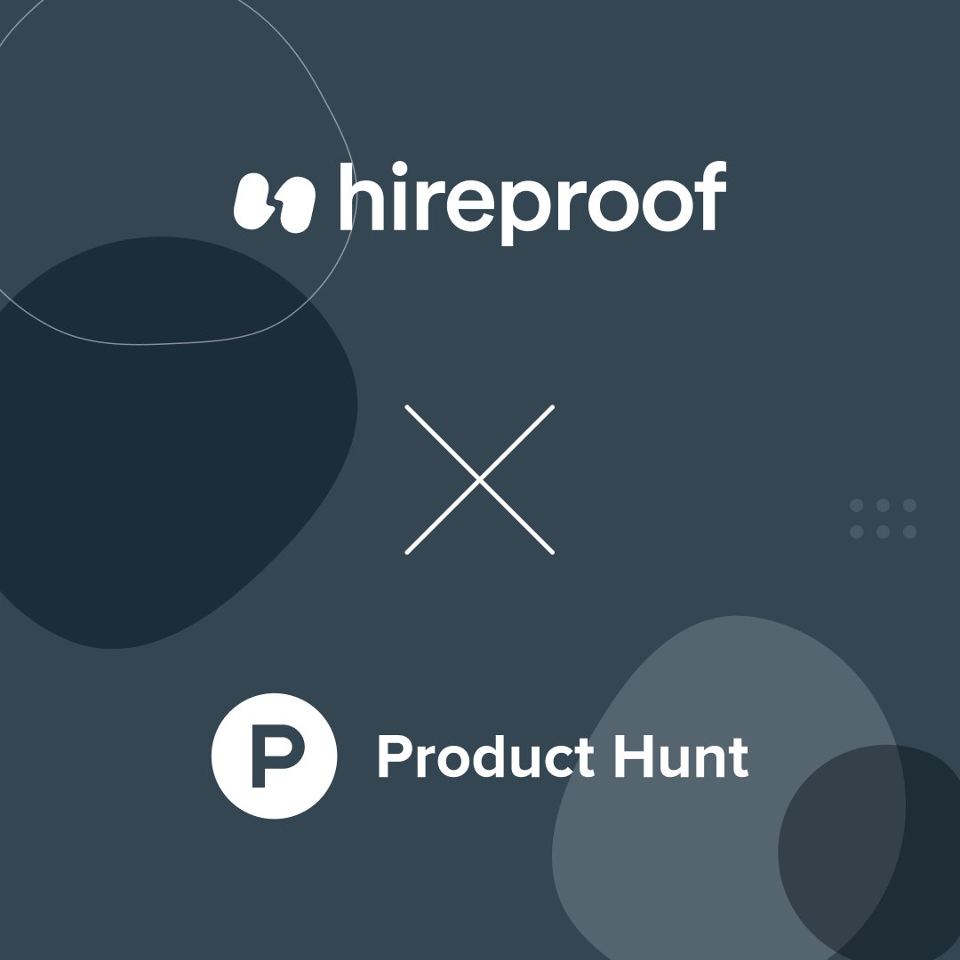hireproof's tweet photo. 🚀 Hireproof launched on @ProductHunt 🐱

Hireproof is a #recruitment SaaS for designing and managing job interview processes. We make the science-backed structured interview framework simple and accessible.

👉 Check out our product here: https://t.co/F89X4pQ6jC https://t.co/tc7yCTNbu9