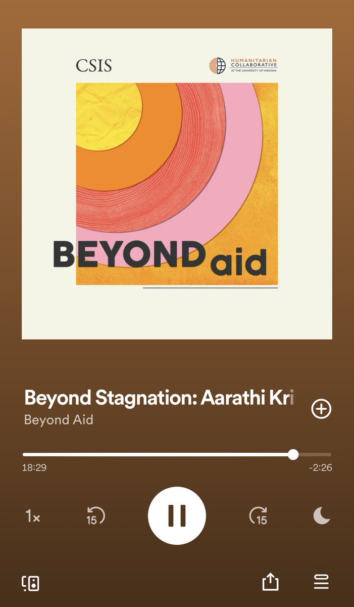 MillennialTweet's tweet photo. โThe fault line in our psyche is that all #humanitarians mean to do well, but good intention does not mitigate harm; good intention alone can cause harm.โ
Timely thoughts from @akrishnan23 via @csis on the latest #BeyondAid episode: listen here https://t.co/OWqEucs5bz https://t.co/wf2GxnM9aH