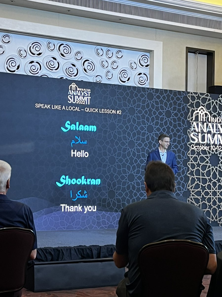 A quick language lesson is a great start to #NICEsummit