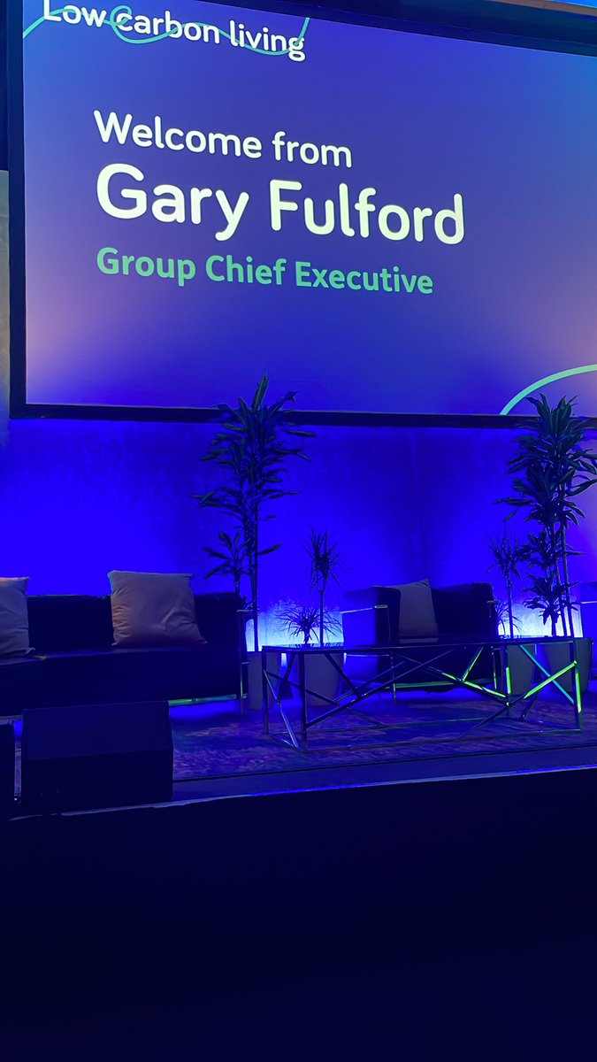 #lowcarbonliving conference this morning @walsallwhg up first @whgGaryF setting the scene and context! Feeling the positive vibes