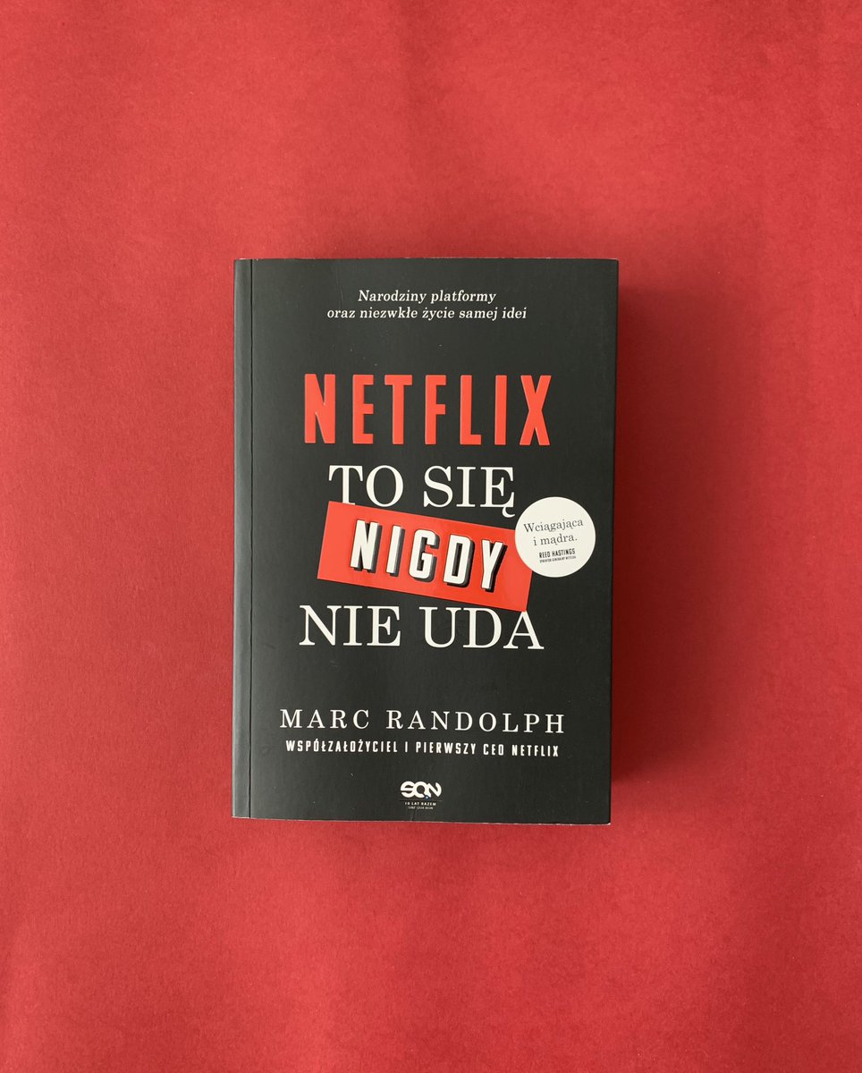 gajderia's tweet photo. „Netflix. To się nigdy nie uda”, Marc Randolph
Wydawnictwo: Sine Qua Non 2020

Cena wywoławcza: 22 zł (+ wysyłka jeśli będzie potrzebna). Pisz proszę w komentarzach fanepaga https://t.co/nv2zcKRm2Y jeśli ktoś chce kupić. 

Pozdrawiam

#książki #aukcja #netflix @NorbertGajda https://t.co/YeXwISHeBq
