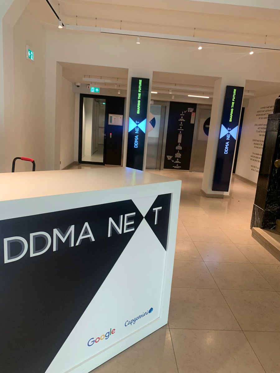 We maken ons op voor de eerste editie van DDMA NEXT! Zien we je straks in Capital C in Amsterdam? De deuren zijn open vanaf 12:30.

#ddmanext22 #ddma #shapingthefuture