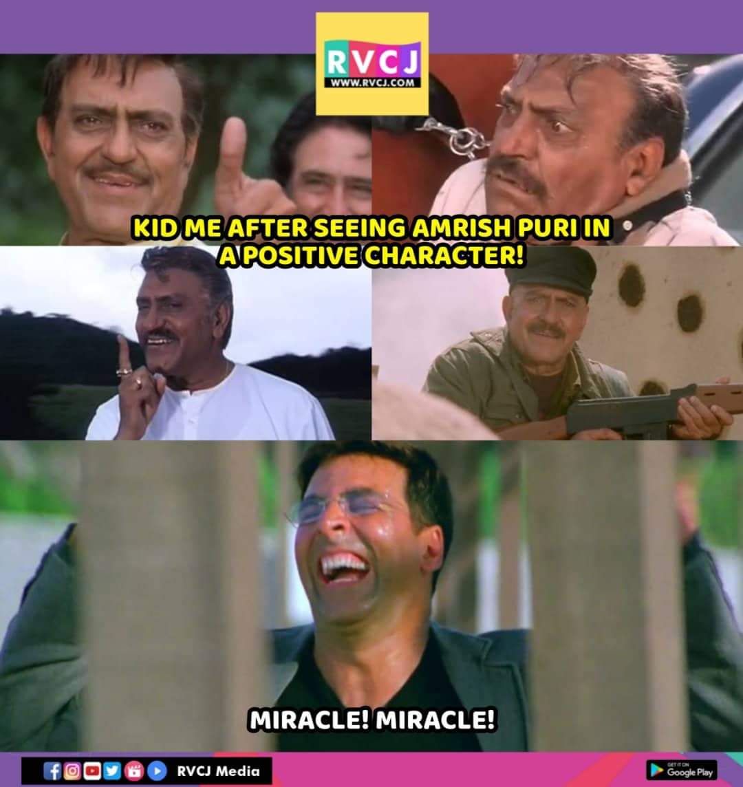 rvcjmovies's tweet photo. Miracle! Miracle!
#amreshpuri #rvcjmovies #rvcjinsta https://t.co/Bg3UvUKv0J