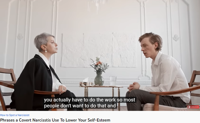 Phrases a Covert Narcisstis Use To Lower Your Self-Esteem
15,826 views 7 Oct 2022 Save up to 10% OFF when you sign up! https://www.stephanielynlifecoaching....
#mentalhealth #stephanielyncoaching #narcissisticabuse #emotionalabuse #selflove
** PROGRAMS ***
Self-Parenting Course - (NEW Online Course) https://www.stephanielynlifecoaching....
9 Weeks to Emotional Healing (online program) - BEST SELLER! https://www.stephanielynlifecoaching....
The Bootcamp (online program) - Rebuilding and Goal Setting Course! https://www.stephanielynlifecoaching....
Bundle your Courses – (BEST DEAL!) https://www.stephanielynlifecoaching....
***** COACHING SERVICES *******
Book an Individual Session! https://www.stephanielynlifecoaching....
Private Coaching (BEST SELLER!) https://www.stephanielynlifecoaching....
Coaching Bundle
https://www.stephanielynlifecoaching....
🎧 iTunes Podcast https://podcasts.apple.com/us/podcast...
✔️INSTAGRAM - https://www.instagram.com/stephaniely...
✔️TIKTOK