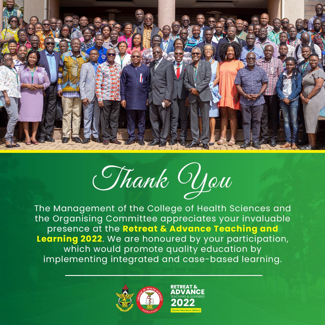 We appreciate your invaluable participation senior members #ChsRetreat #knust #college #health #sciences