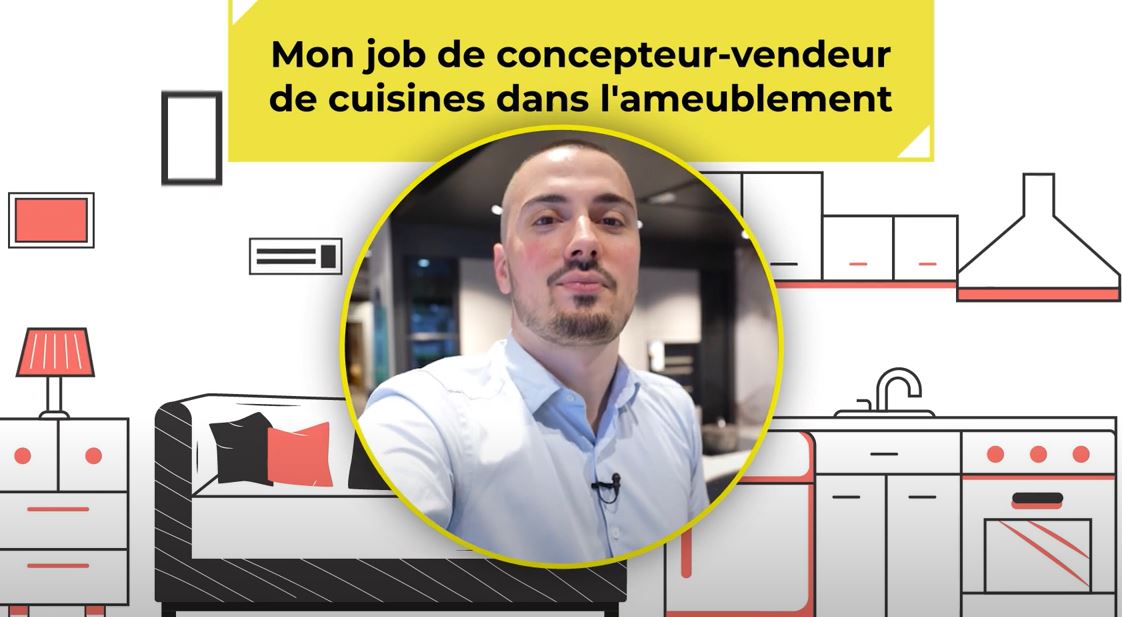ObsCoDis's tweet image. 📢Concepteur-vendeur de cuisines ! Antony, 25 ans, nous révèle les secrets du #métier ! Une initiative de la branche du Négoce de l'ameublement👉youtu.be/yD_peahYZUM
#commerce #emploi #alternance #decoration #design #ameublement #Opcommerce #formpro #prospective