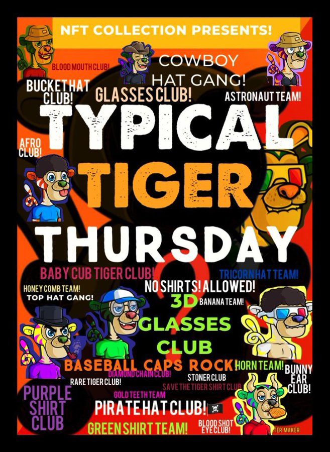TypicalTigerNF_'s tweet photo. GM Happy Thursday!! #SaveTheTigers https://t.co/wcAobQXK8m