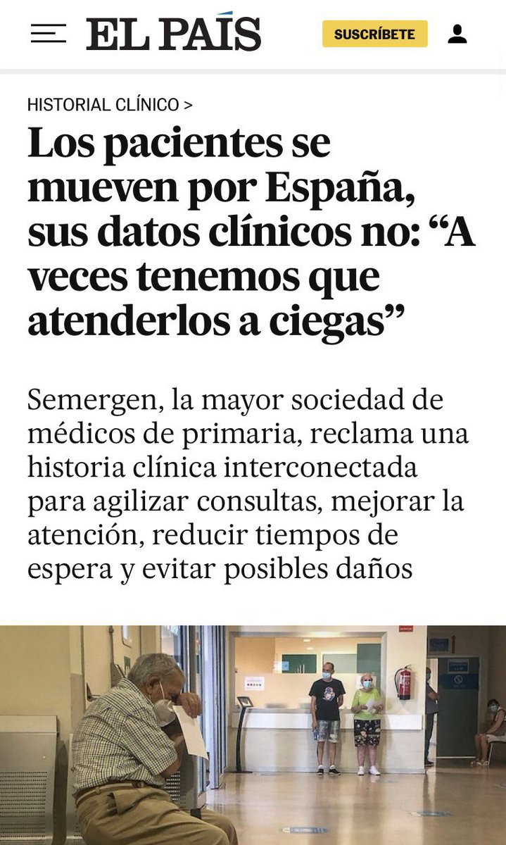 Da vergüenza que existan casos así en España, con el consiguiente perjuicio para la salud de la población. Llevamos años proponiendo una Tarjeta Sanitaria Única, pero el bipartidismo y Podemos lo tumban, tapándose los ojos ante tal disparate. Y todo por contentar al nacionalismo.