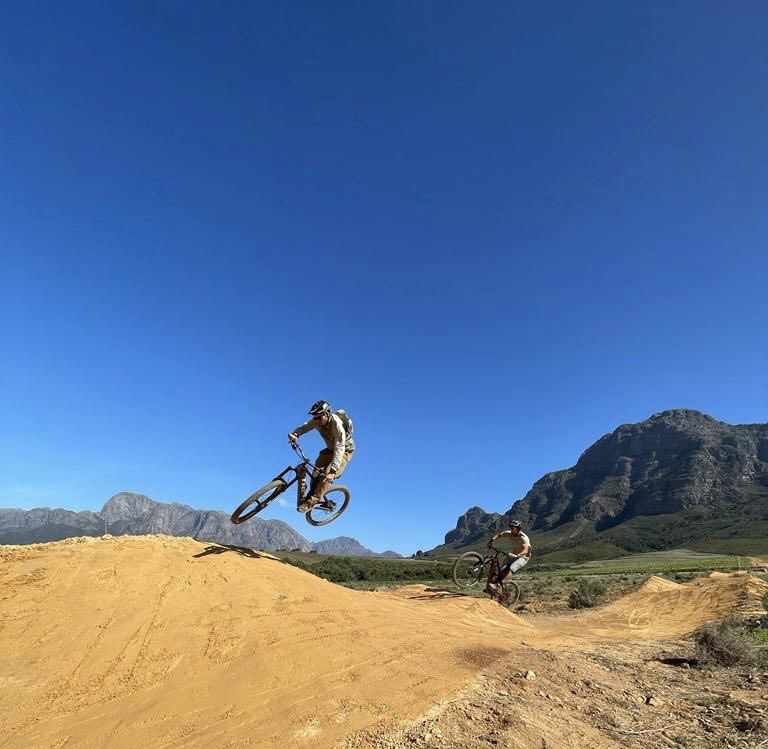 Defying Gravity. The <a href="/PlaisirEstate/">Plaisir</a> Flow Trail is now 2,4km long. Join us this Saturday, 15 Oct,  for the first Shuttle Day.