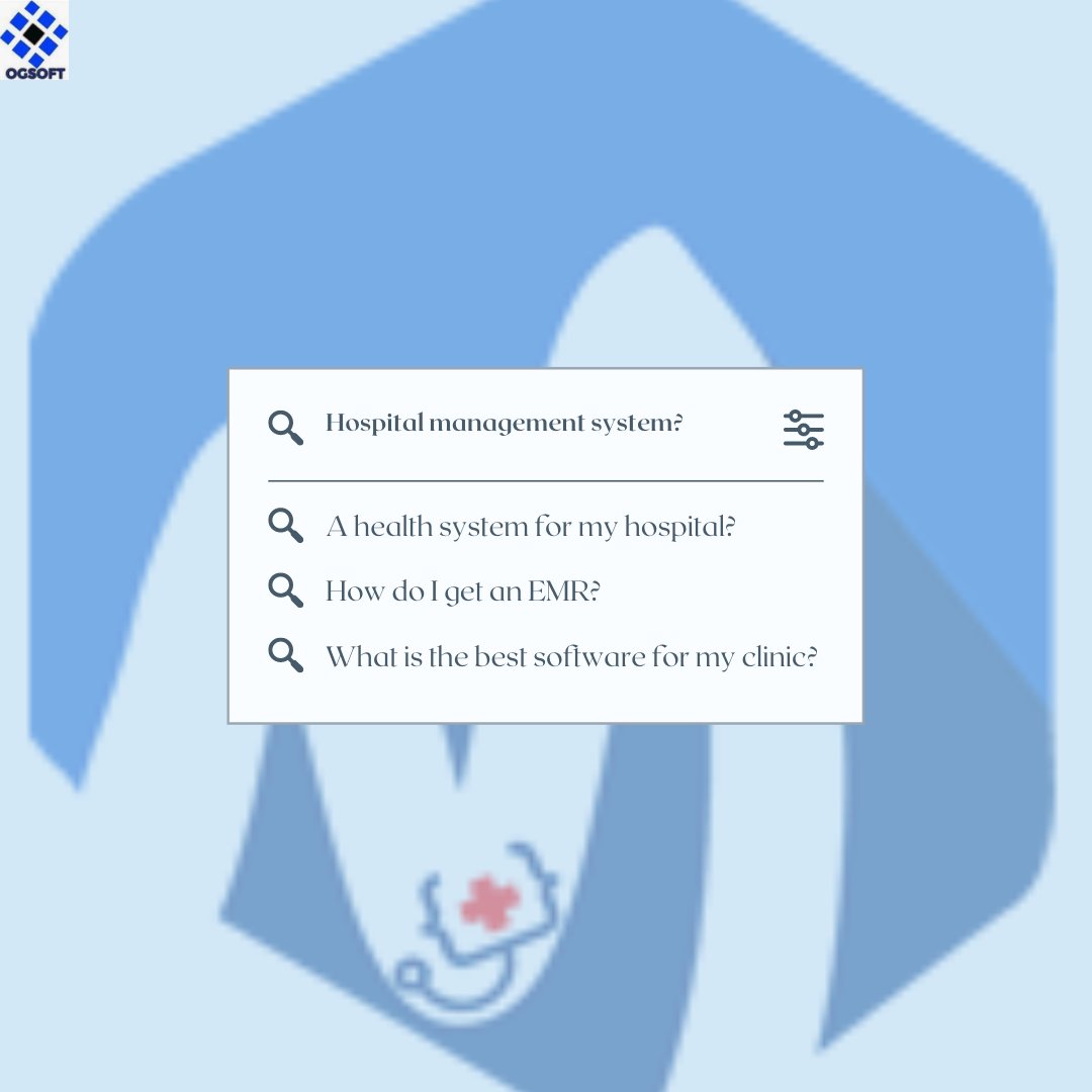 OgSoftSolutions's tweet photo. Are you torn between choosing the right health management system for your Hospital? Need answers?
Then make sure to reach out to us today!
Send a Dm or reach out via; Info@ogsoftsolutions.com
#publichealth #healthsoftware #EMRafrica #healthsystem #cryptocurrency #ehealthsummit https://t.co/TqcFFNg2Er