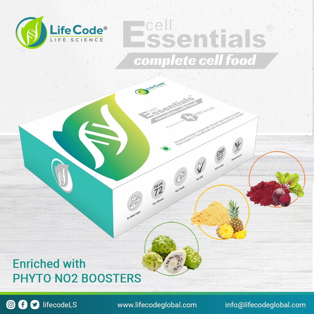 LifeCodeLS's tweet image. Cell Essentials®: Helps in  relieving sinus problems, reducing inflammation, and improving digestion
Read more bit.ly/3DWV75B

#supplements #health #nutrition #healthylifestyle #vitamins #wellness #healthy #supplement #energy #healthyliving #immune #optimumnutrition