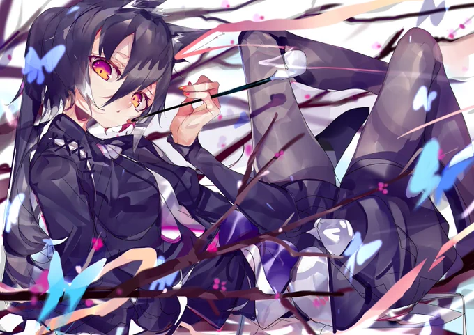 和服ケモ耳娘 