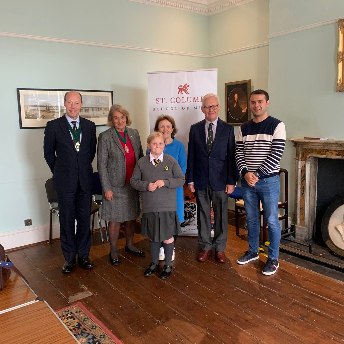 StColumbs_SOM's tweet photo. We were delighted to welcome members of The Honourable The Irish Society yesterday (10th October).

To read more: https://t.co/o2kl97bFyl https://t.co/cdv19Y4CB5