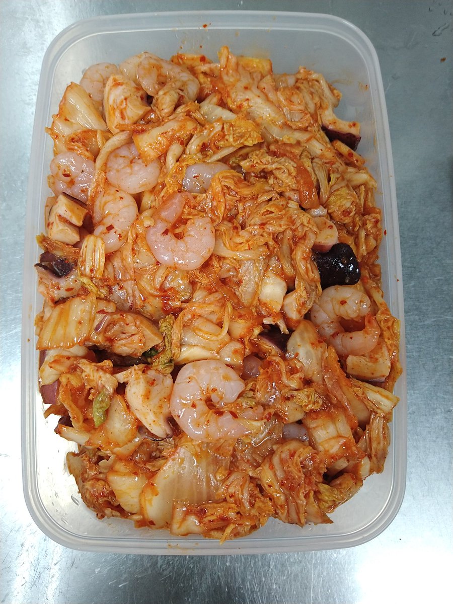xkBxQIzGRBkFZyX's tweet photo. 今週のお通し！

今週は🐙と🦐のキムチ合えです！

ご来店お待ちしております🙇‍♂

来週の火曜日18日はお休みさせて頂きます🙇‍♂ https://t.co/LzonJbyP7j