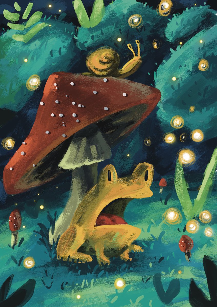 evanskyarts's tweet photo. Hello #PortfolioDay ! 

My name is Evan, I’m a 27 years old digital illustrator from France! I love drawing colourful characters in cute environments! 

You can contact me for your projects! https://t.co/NgwsWXvB1f