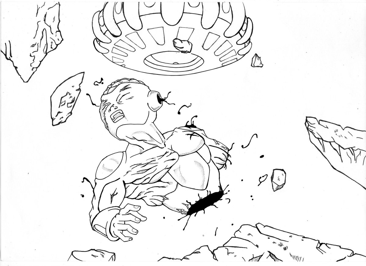 Lucifarul's tweet photo. Old Fanart dbz: Freezer #ドラゴンボール
#Dragonball
#DragonballZ
#Bardock
#Dodoria
#freezer
#frieza
#mechafrieza
#mechafreezer
#miraiGoku
#KingCold
#Goku
#Vegeta
#Fanmanga
#同人誌
#inktober
#inktober2022
#fanart
#dbz
#dragonballsuper https://t.co/0wSMA8Sc4Q