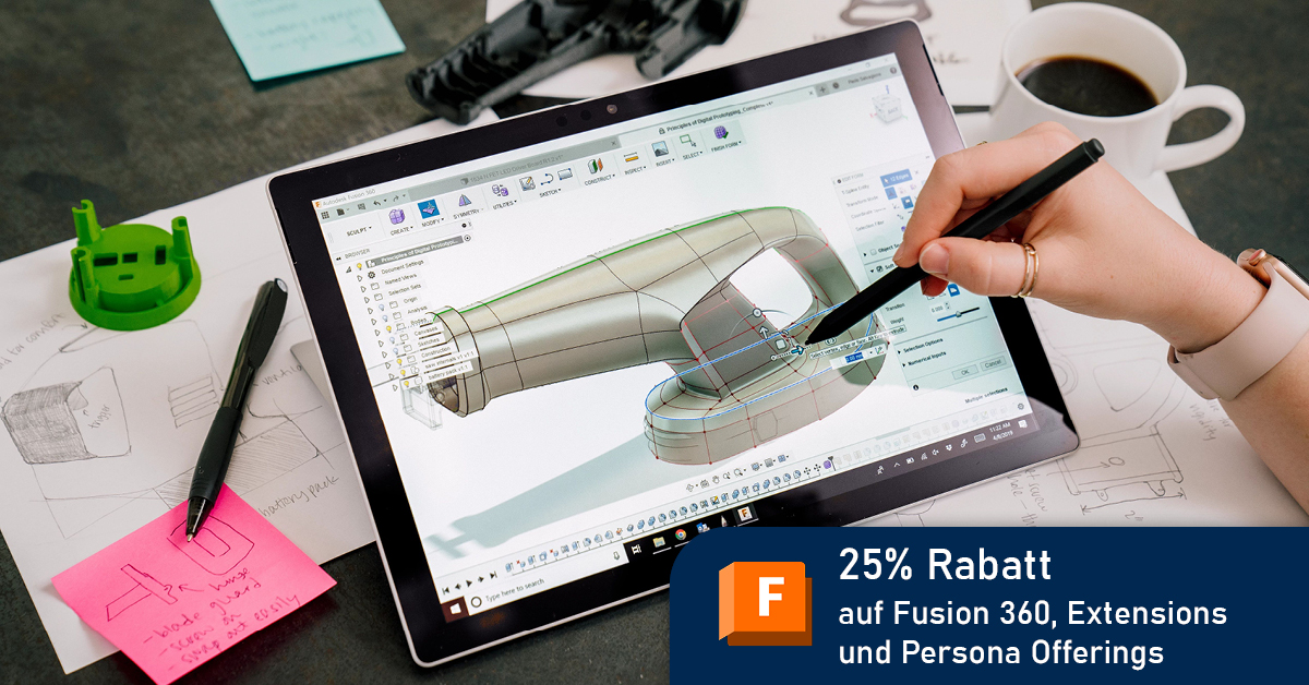 DREICAD's tweet photo. Noch bis 31. Oktober 2022 bis zu 25% Rabatt auf Fusion 360, Fusion 360 Extensions und Fusion 360 Persona Offerings!

Kontaktieren Sie uns jetzt oder bestellen Sie direkt in unserem Onlineshop:
https://t.co/Ri5KmpTZf8
#fusion360 #autodesk #CAD https://t.co/wh0Hq8W41G
