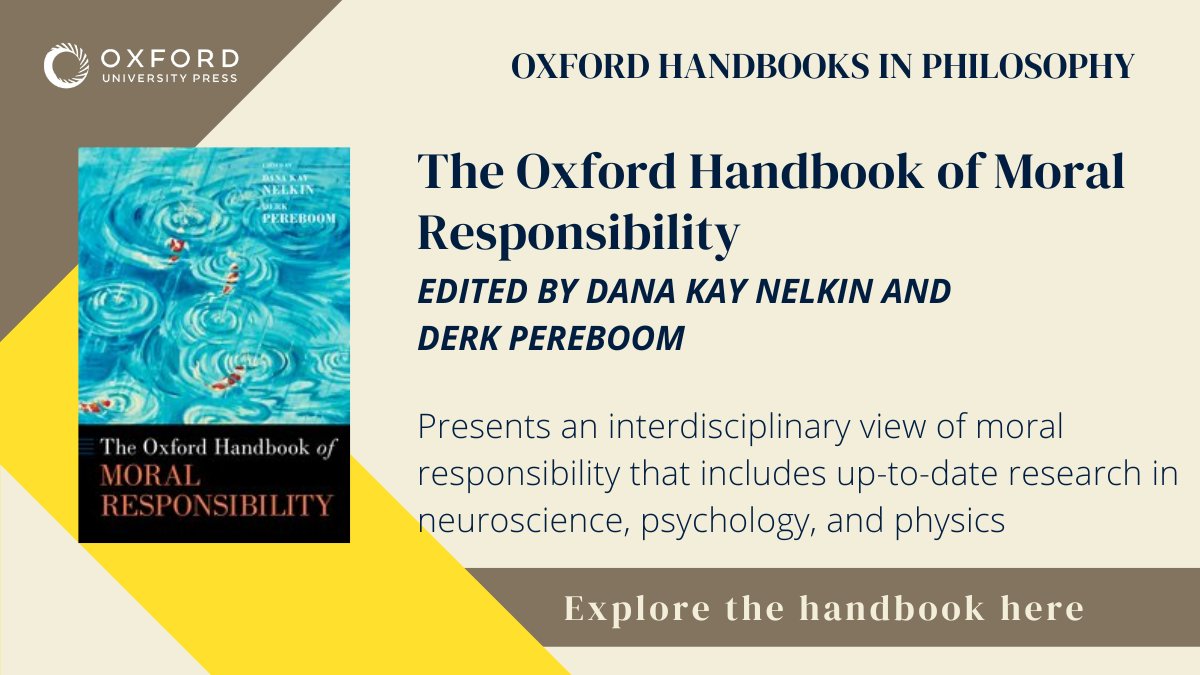 Oxford Philosophy on Twitter "Dive deeper into moral responsibility