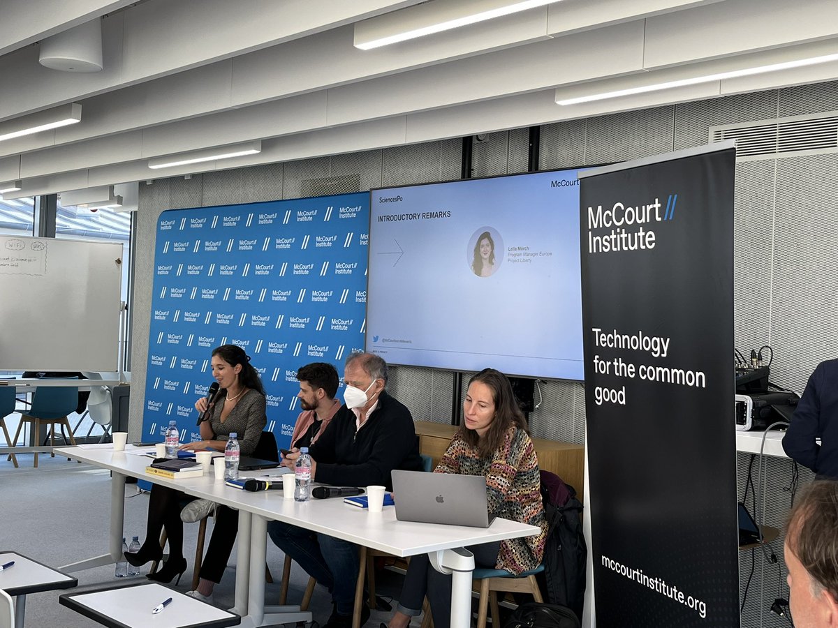 sciencespo's tweet photo. How could a decentralized web protect user data and privacy? We will discuss this web3 topic with @McCourtInst @franmusiani Jean-Pierre Landau @RomDefal &amp; @morchleila. #MIevents 
🔴Watch the conversation live ➡️ https://t.co/HvYOkjMvQo https://t.co/QK7e73LERE