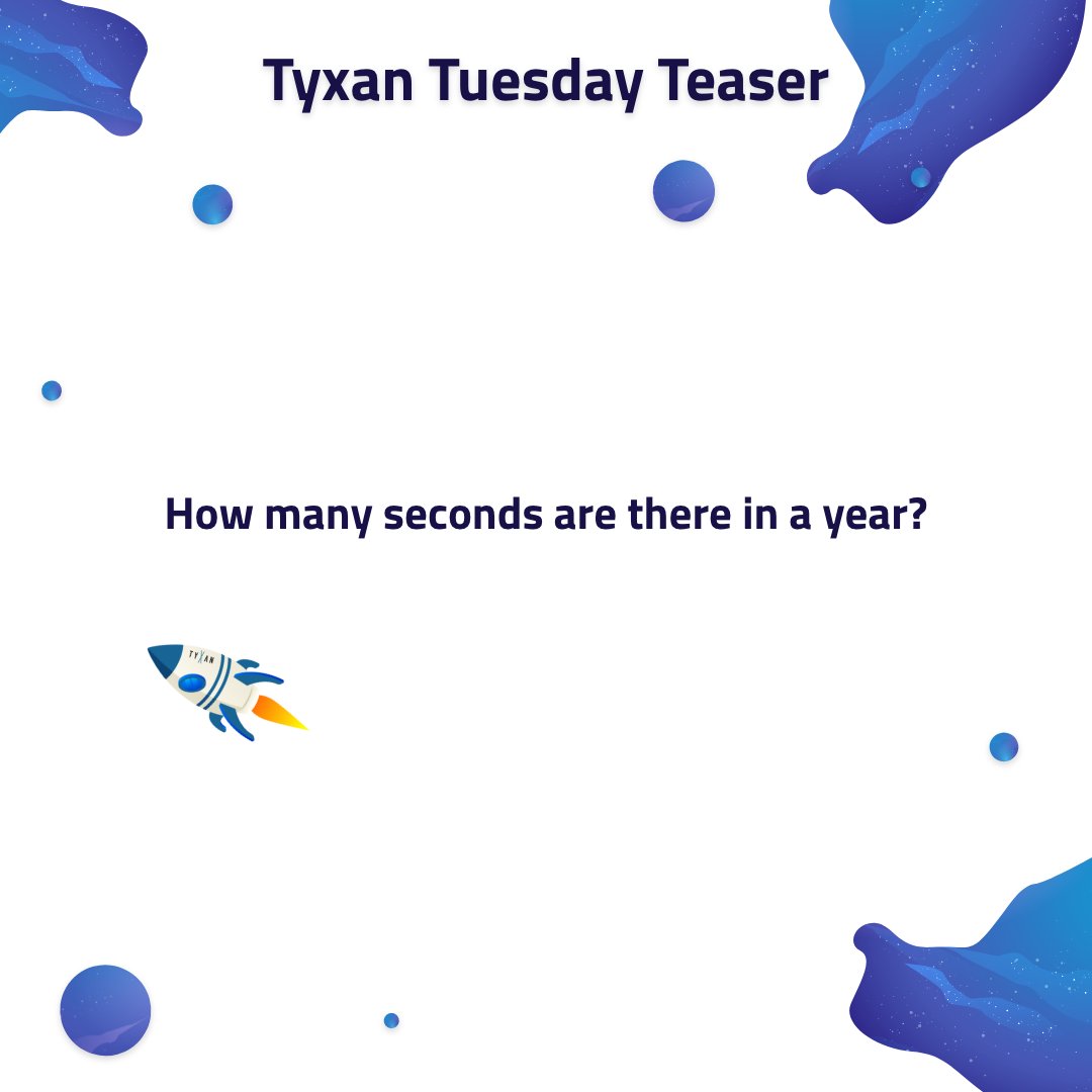 TyxanLtd's tweet photo. Want to get your brain working? Our Tyxan Tuesday Teaser will help! π€π
Let us know your answer in the comments below. π€
#Tyxan #WebDevelopment #HTML #Website #CSS #Coding #Programming #JavaScript #Developer #Programmer #WebsiteDesign #WebDesigner #QuoteOfTheWeek #WebQuote https://t.co/cVNKPZR5NJ