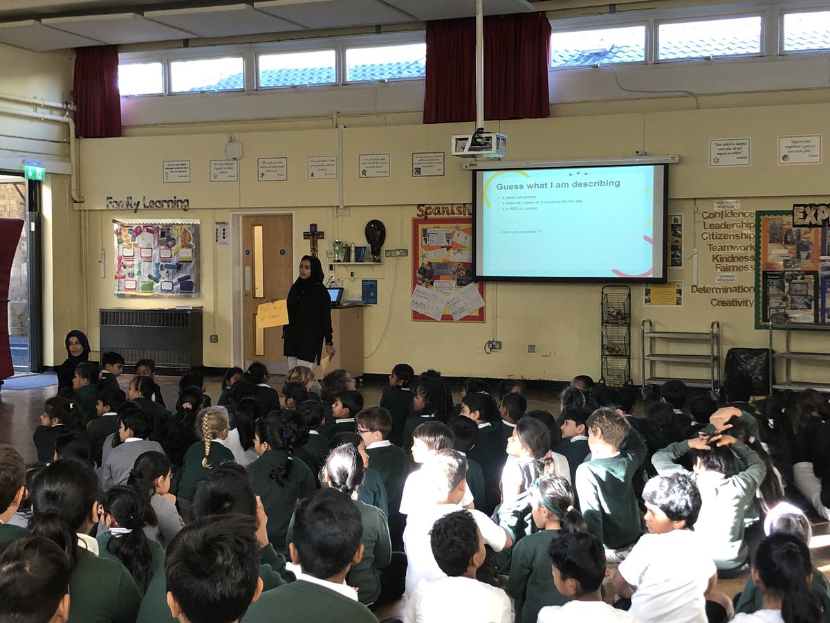 Today in assembly Sinthiya explored anti-racism with the children. They talked about significant people in history who fought discrimination &amp; brought people together through courage &amp; wisdom. #antiracism #equality #respect