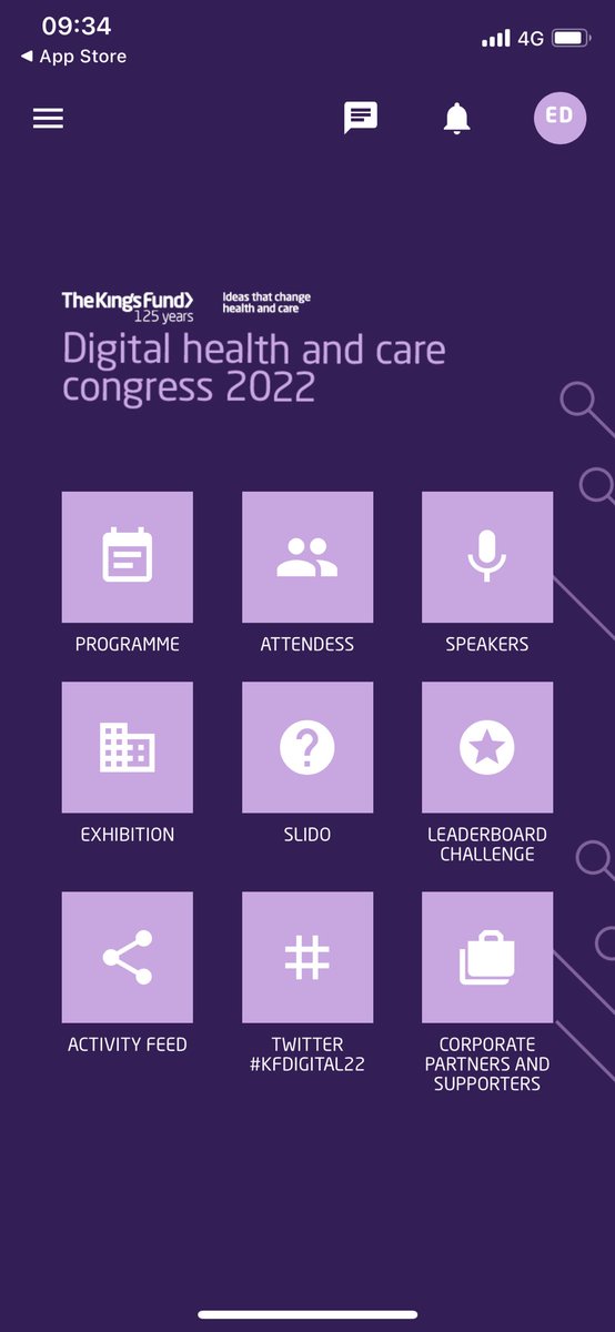 emmadunphy's tweet photo. Love a conference app #kfDigital22 https://t.co/aTV5s0fhwY