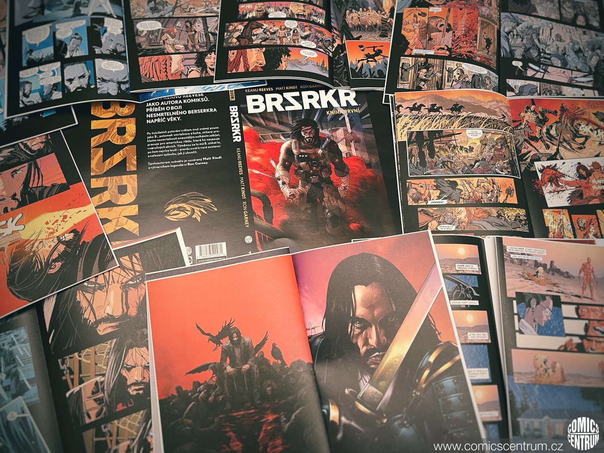 ComicsCentrum's tweet photo. Už příští týden u nás v e-shopu.
V tuto chvíli se v tiskárně kniha zatím váže.
#brsrkr
#keanureeves https://t.co/w1YbRvHvKb